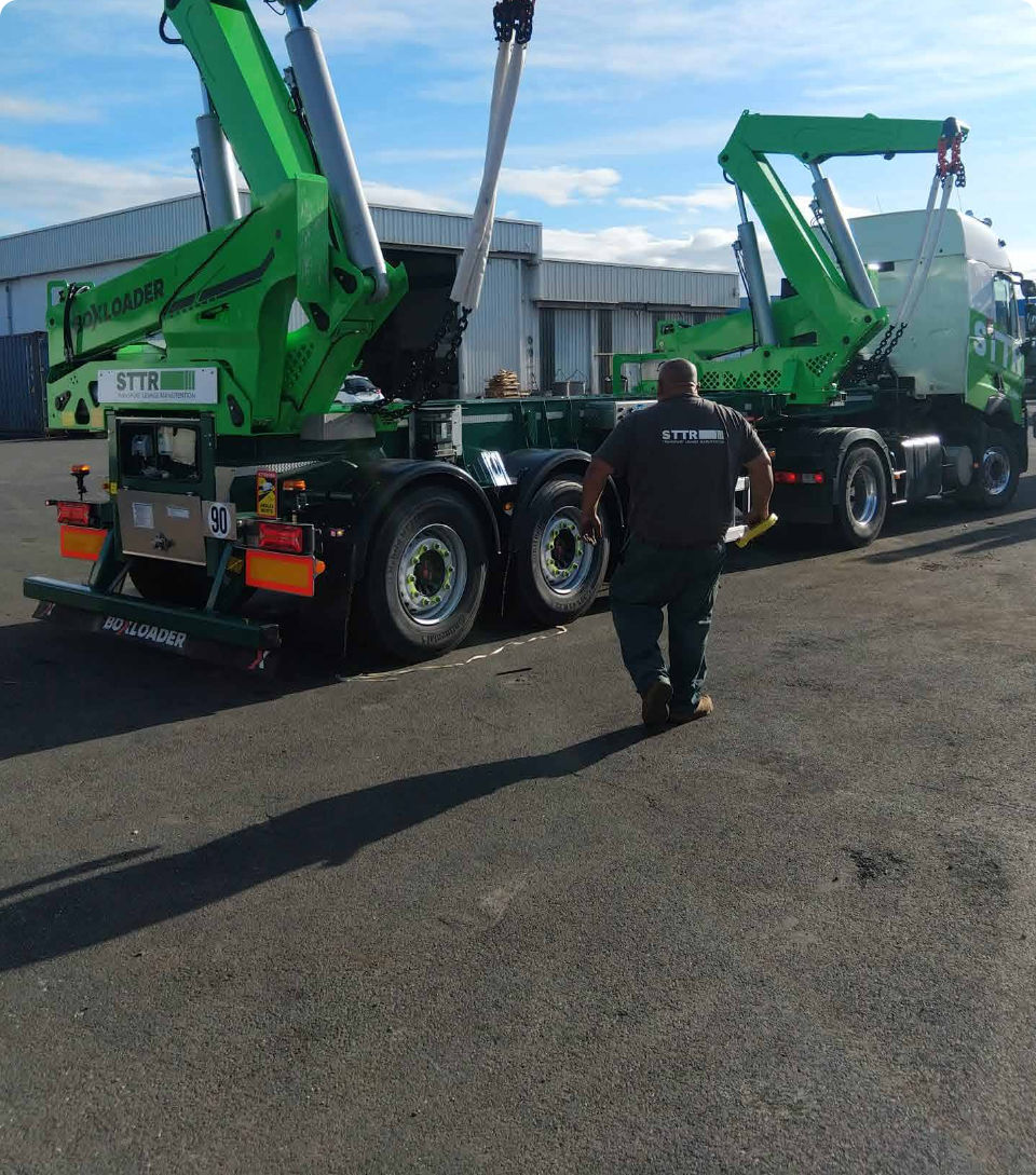 Photo d'un camion STTR spécialisé